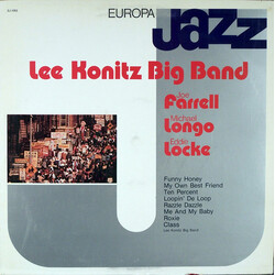 Lee Konitz Big Band / Joe Farrell / Michael Longo / Eddie Locke Europa Jazz Vinyl LP USED