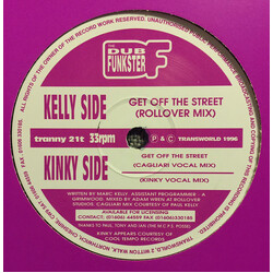 The Dub Funkster Get Off The Street USED VINYL 12INCH 33 S RPM