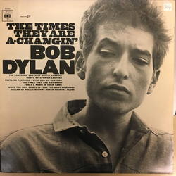 Bob Dylan The Times They Are A-Changin' Vinyl LP USED