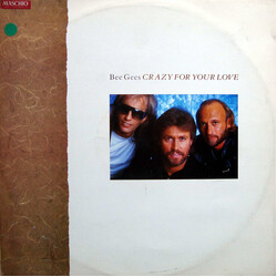 Bee Gees Crazy For Your Love USED VINYL 12INCH 45 RPM SINGLE