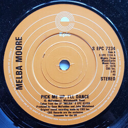 Melba Moore Pick Me Up, I'll Dance USED VINYL 7INCH 45 RPM SINGLE STEREO