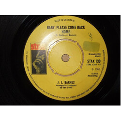 J. J. Barnes Baby Please Come Home USED VINYL 7INCH 45 RPM SINGLE