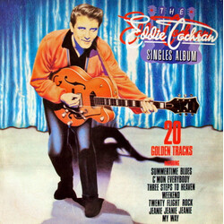 Eddie Cochran The Eddie Cochran Singles Album Vinyl LP USED