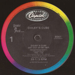 Dolby's Cube Get Out Of My Mix (Special Dance Version) VINYL 12" USED