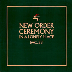 New Order Ceremony USED VINYL 12INCH SINGLE