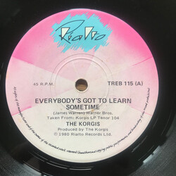 The Korgis Everybody's Got To Learn Sometime USED VINYL 7INCH 45 RPM SINGLE