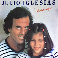 Julio Iglesias De Niña A Mujer Vinyl LP USED