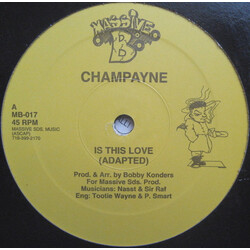 Champayne / Trinity (4) Is This Love / Nice & Sweet USED VINYL 12INCH 45 RPM