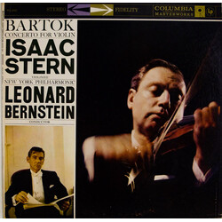 Béla Bartók / Isaac Stern / Leonard Bernstein / New York Philharmonic Concerto For Violin Vinyl LP USED