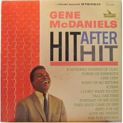 Eugene McDaniels Hit After Hit Vinyl LP USED
