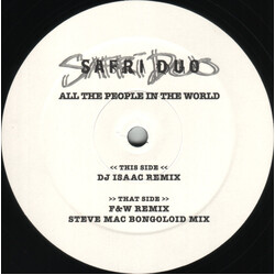 Safri Duo All The People In The World VINYL 12" USED