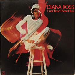 Diana Ross Last Time I Saw Him Vinyl LP USED