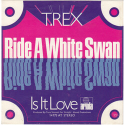 T. Rex Ride A White Swan USED VINYL 7INCH 45 RPM SINGLE STEREO