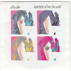 Elton John Heartache All Over The World Vinyl 7" USED
