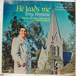 Tony Fontane He Leads Me Vinyl LP USED