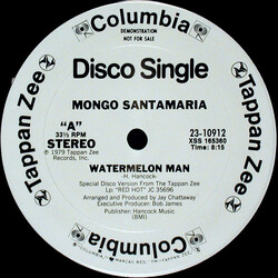 Mongo Santamaria Watermelon Man / A Mi No Me Engañan (You Better Believe It) USED VINYL 12INCH 33 S RPM PROMO
