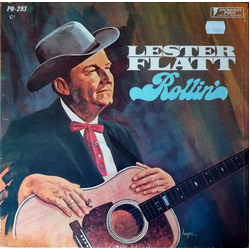 Lester Flatt Rollin' Vinyl LP USED