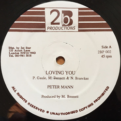 Peter Mann (6) Loving You Vinyl 12" USED