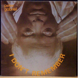 Peter Gabriel I Don't Remember USED VINYL 7INCH 45 RPM SINGLE
