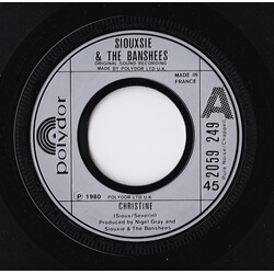 Siouxsie & The Banshees Christine USED VINYL 7INCH 45 RPM SINGLE