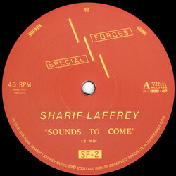 Sharif Laffrey Sounds To Come USED VINYL 12INCH 45 RPM SINGLE SIDED