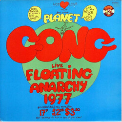 Planet Gong (2) Live Floating Anarchy 1977 Vinyl LP USED