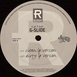 Ka'Nut G-Slide USED VINYL 12INCH SINGLE PROMO