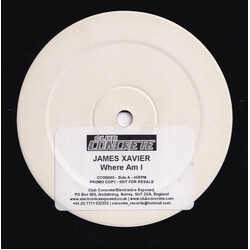 James Xavier / James Xavier & The Mexican Where Am I / Was It Something I Said? Vinyl 12" USED