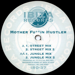 Potential Bad Boy Mother Fu**in Hustler USED VINYL 12INCH 33 S RPM