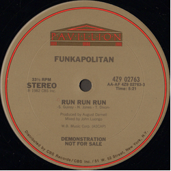 Funkapolitan Run Run Run Vinyl 12" USED