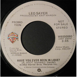 Leo Sayer Have You Ever Been In Love? USED VINYL 7INCH PROMO