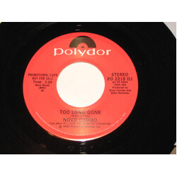 Novo Combo Too Long Gone USED VINYL 7INCH 45 RPM PROMO STEREO