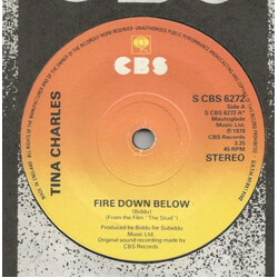 Tina Charles Fire Down Below USED VINYL 7INCH SINGLE