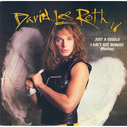 David Lee Roth Just A Gigolo / I Ain't Got Nobody (Medley) USED VINYL 7INCH 45 RPM SINGLE