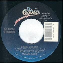 Collin Raye Every Second / Any Old Stretch Of Blacktop VINYL 7" USED