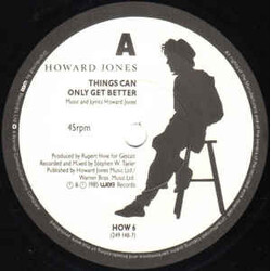 Howard Jones Things Can Only Get Better USED VINYL 7INCH 45 RPM