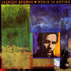 Jackson Browne World In Motion Vinyl LP USED