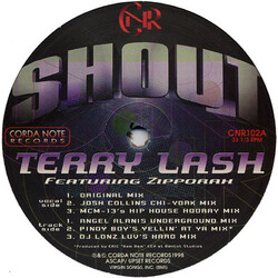 Terry Lash / Zipporah Shout USED VINYL 12INCH 33 S RPM