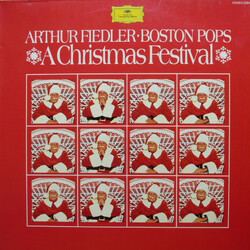 Arthur Fiedler / The Boston Pops Orchestra A Christmas Festival Vinyl LP USED
