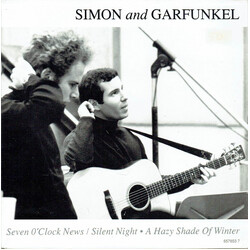 Simon & Garfunkel Seven O'Clock News / Silent Night / A Hazy Shade Of Winter USED VINYL 7INCH 45 RPM SINGLE