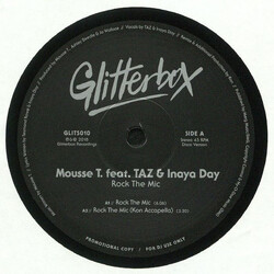 Mousse T. / TAZ (6) / Inaya Day Rock The Mic USED VINYL 12INCH 45 RPM PROMO