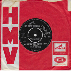 the Freewheelers (4) Why Do You Treat Me Like A Fool USED VINYL 7INCH 45 RPM SINGLE