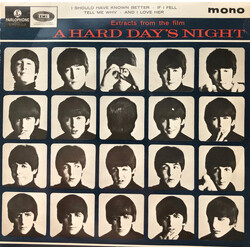 The Beatles Extracts From The Film A Hard Day's Night USED VINYL 7INCH 45 RPM EP REPRESS MONO