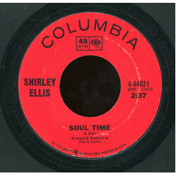 Shirley Ellis Soul Time USED VINYL 7INCH 45 RPM SINGLE STYRENE