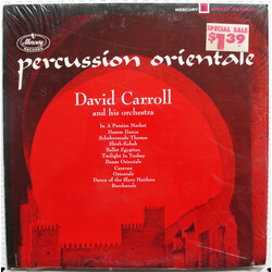 David Carroll & His Orchestra Percussion Orientale: Musical Sounds Of The Middle East Vinyl LP USED