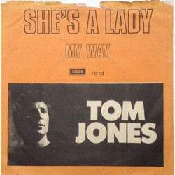 Tom Jones She's A Lady USED VINYL 7INCH SINGLE