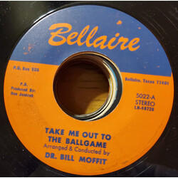 Bill Moffit Take Me Out To The Ballgame USED VINYL 7INCH 45 RPM STEREO