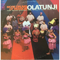 Babatunde Olatunji More Drums Of Passion Vinyl LP USED