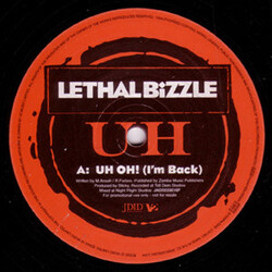 Lethal Bizzle Uh Oh! (I'm Back) USED VINYL 12INCH PROMO