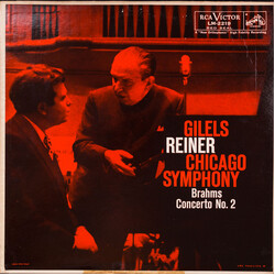 Johannes Brahms / Fritz Reiner / The Chicago Symphony Orchestra / Emil Gilels Brahms Concerto No.2 Vinyl LP USED